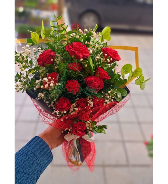 11'li Gül Buketi